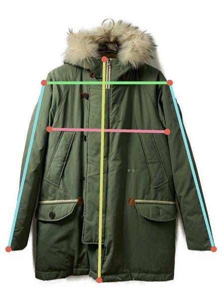 中古・古着通販】R.NEWBOLD (アールニューボールド) 60/40 N-3B DOWN JACKET グリーン サイズ:M｜ブランド・古着通販  トレファク公式【TREFAC FASHION】スマホサイト