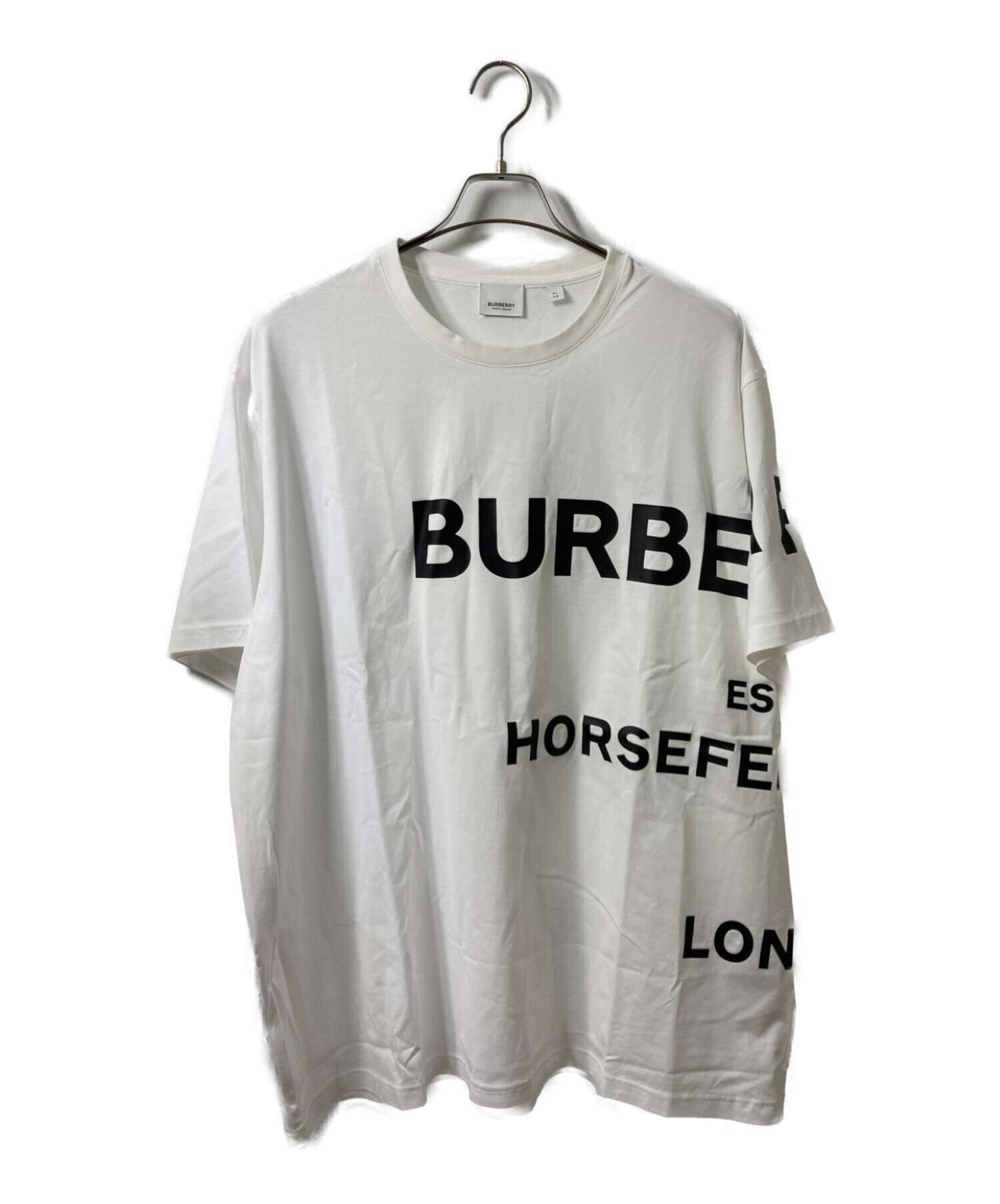 BURBERRY (バーバリー) Tシャツ ホワイト サイズ:XL