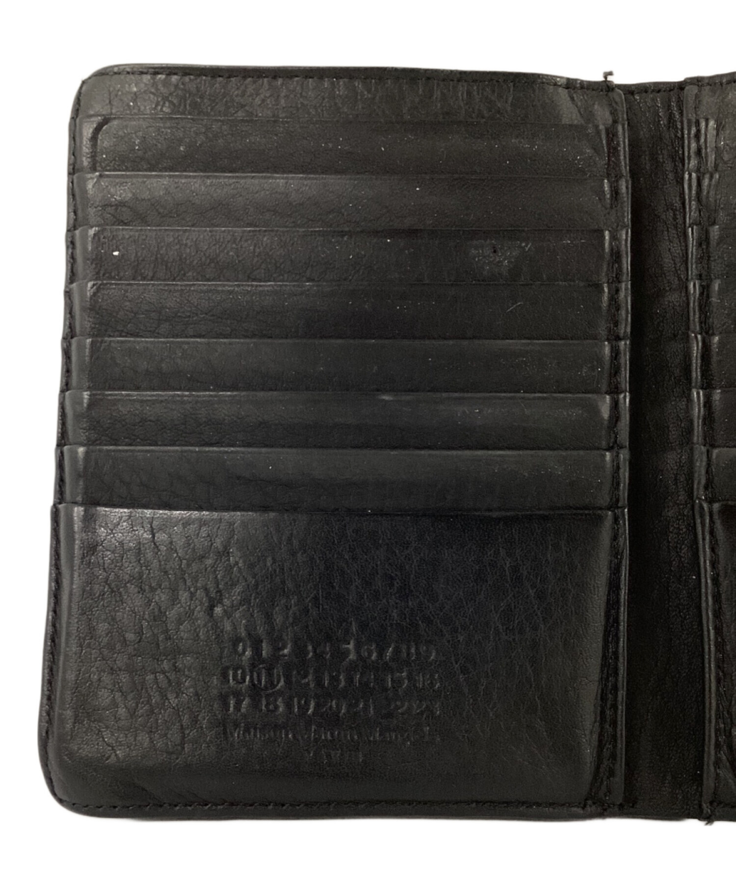 中古・古着通販】Martin Margiela (マルタン・マルジェラ) 2つ折り財布 ブラック｜ブランド・古着通販 トレファク公式【TREFAC  FASHION】スマホサイト