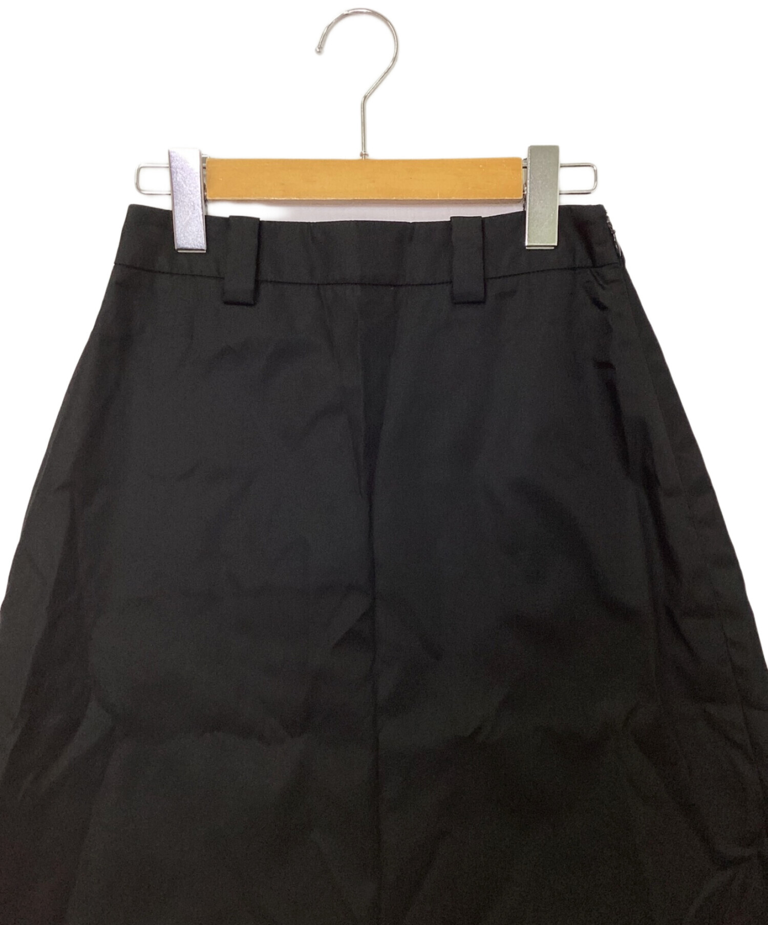 PRADA (プラダ) リナイロンスカート ブラック サイズ:36