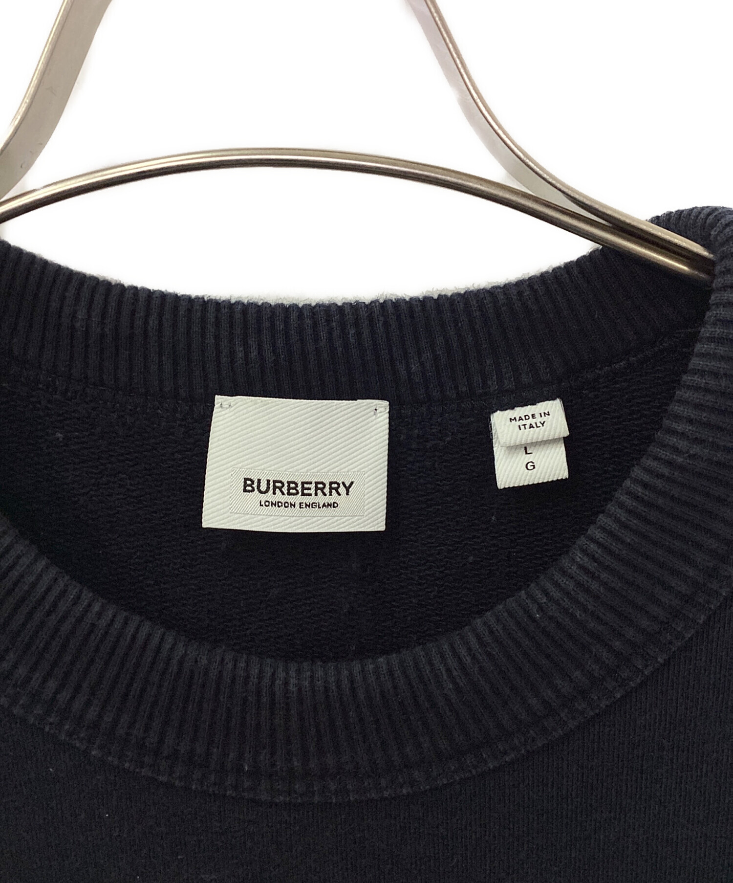 中古・古着通販】BURBERRY (バーバリー) スウェット ネイビー サイズ:L｜ブランド・古着通販 トレファク公式【TREFAC  FASHION】スマホサイト