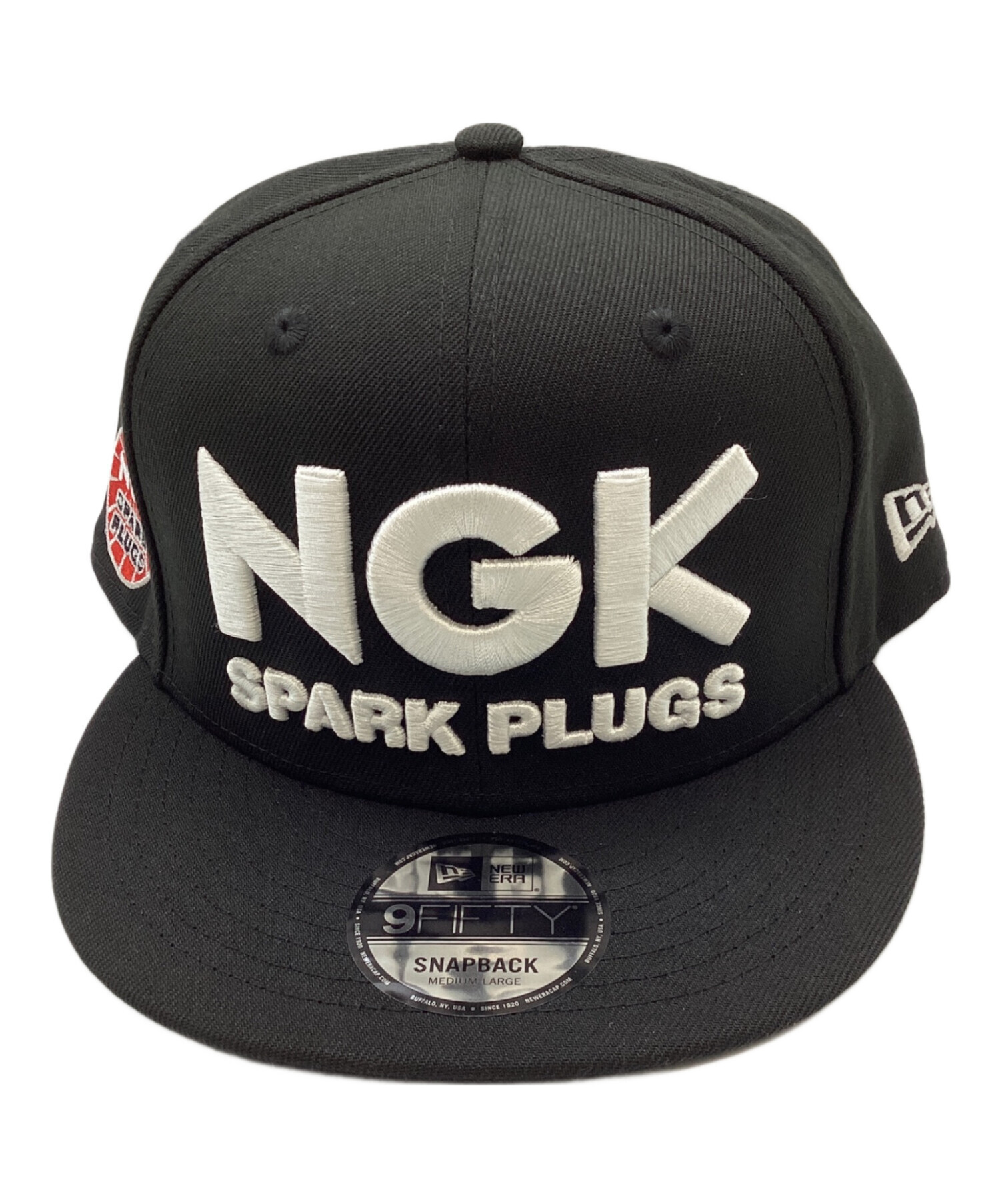 New Era (ニューエラ) NGK SPARK PLUGS (NGKスパークプラグ) キャップ ブラック