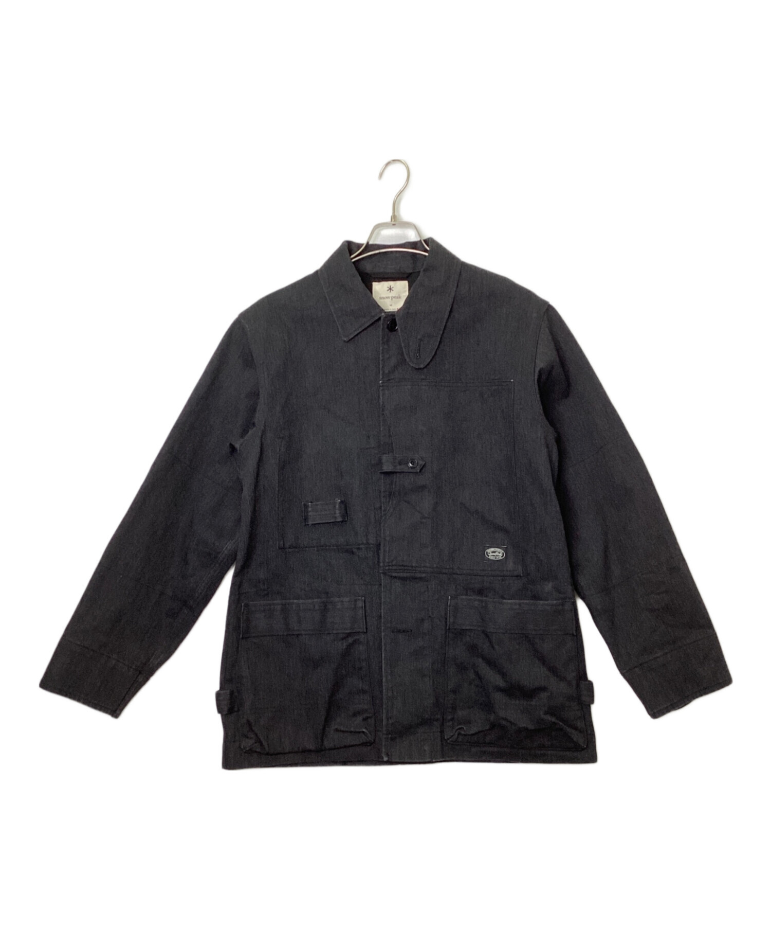 中古・古着通販】snow peak (スノーピーク) TAKIBI Denim Jacket ブラック サイズ:M｜ブランド・古着通販  トレファク公式【TREFAC FASHION】スマホサイト