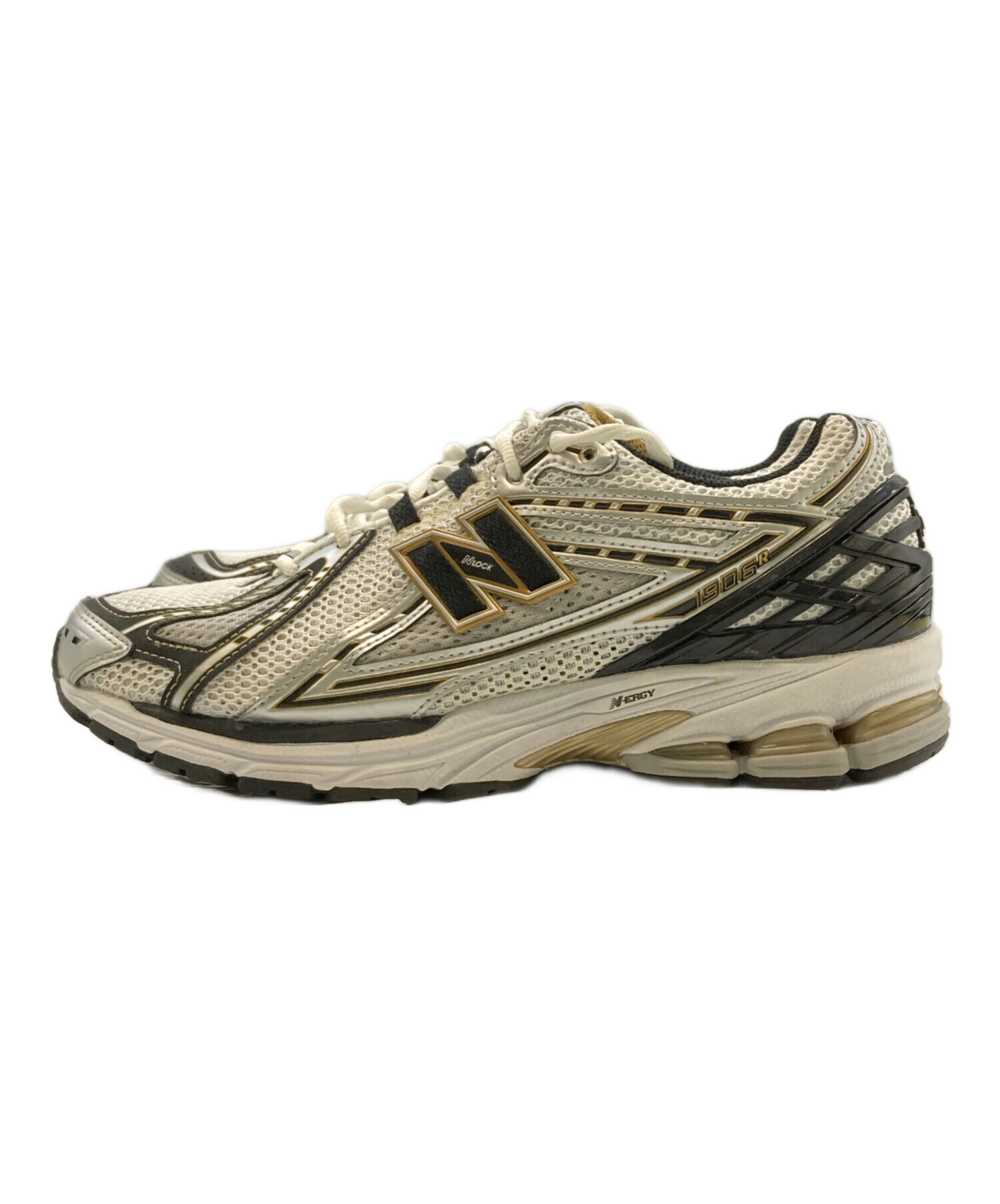 中古・古着通販】NEW BALANCE (ニューバランス) ローカットスニーカー ホワイト×グレー サイズ:JPN27.5㎝｜ブランド・古着通販  トレファク公式【TREFAC FASHION】スマホサイト