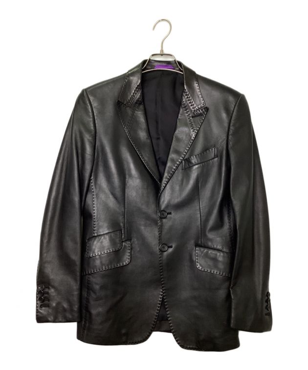 中古・古着通販】Paul Smith COLLECTION (ポールスミス コレクション) ラムレザージャケット ブラック  サイズ:S｜ブランド・古着通販 トレファク公式【TREFAC FASHION】スマホサイト