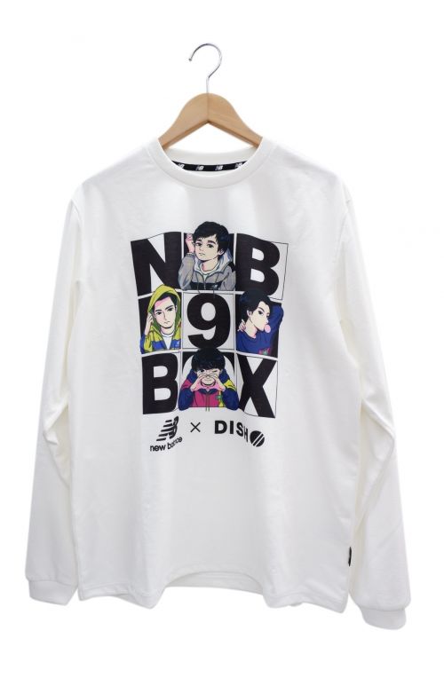 中古・古着通販】NEW BALANCE (ニューバランス) Tシャツ DISH//9BOXロングスリーブTシャツ ホワイト  サイズ:Ｍ｜ブランド・古着通販 トレファク公式【TREFAC FASHION】スマホサイト