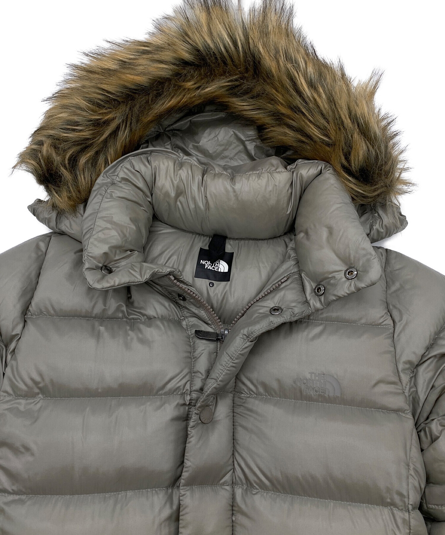 THE NORTH FACE (ザ ノース フェイス) エクスプローラーヌプシコート グレー サイズ:Ｌ