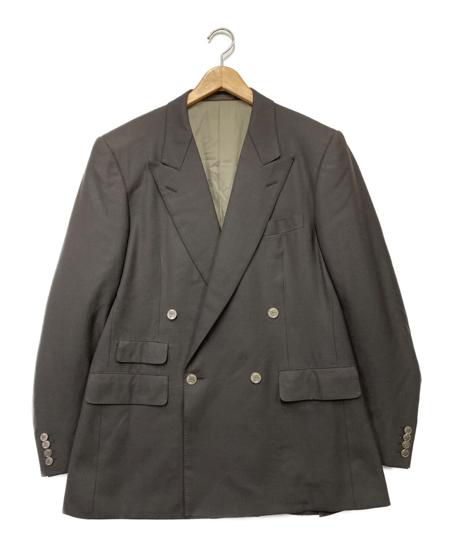 中古・古着通販】Burberry's (バーバリーズ) ダブルジャケット グレー