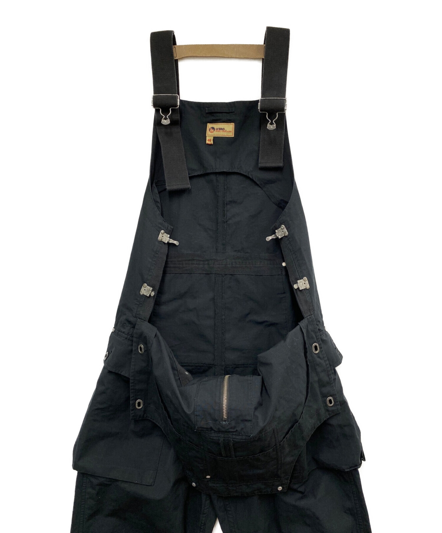 NIGEL CABOURN (ナイジェルケーボン) オーバーオール　NAVAL DUNGAREE COTTON RIPSTOP ネイビー サイズ:46