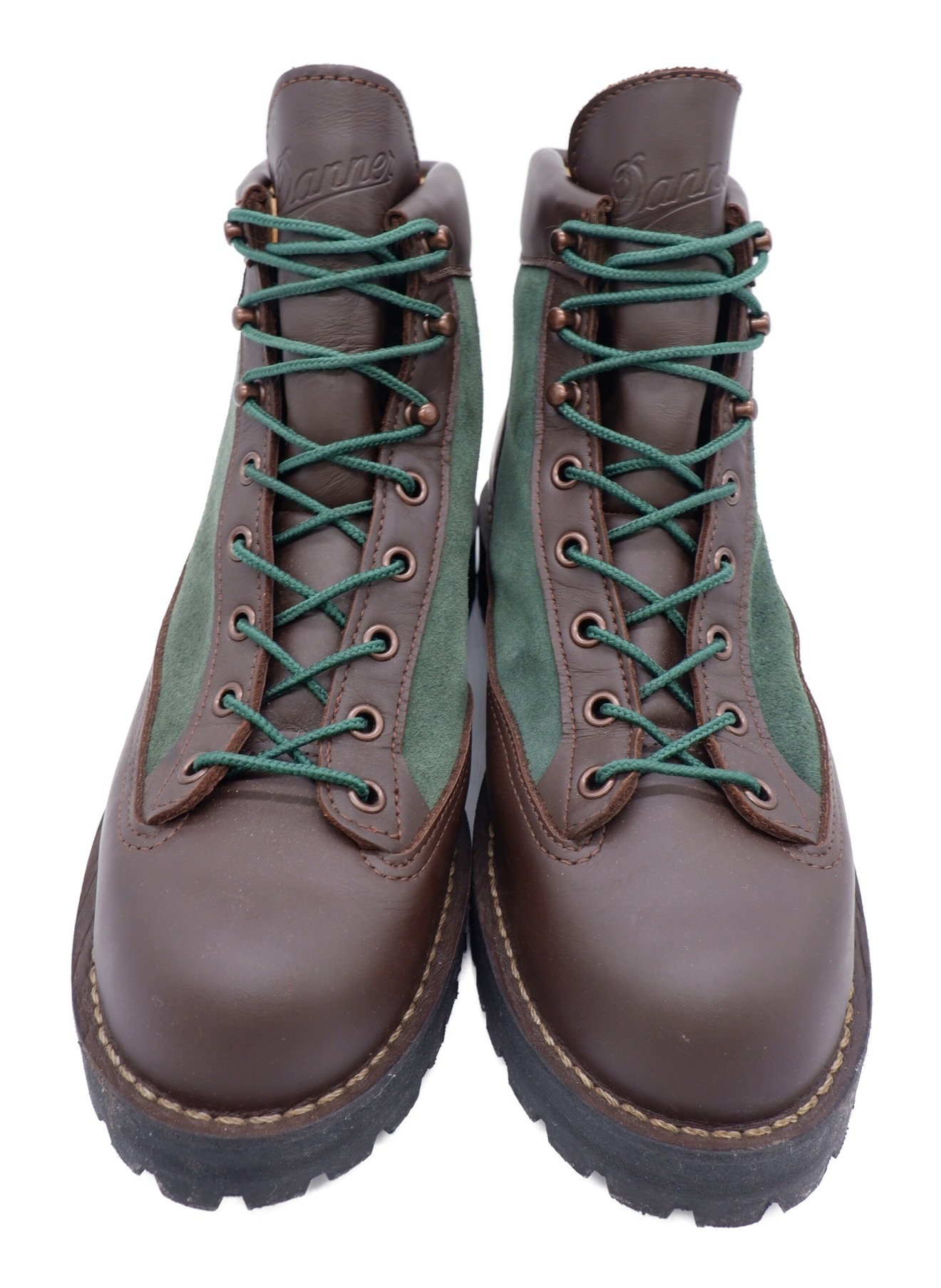 Danner (ダナー) ブーツ ブラウン×グリーン サイズ:US 8.5