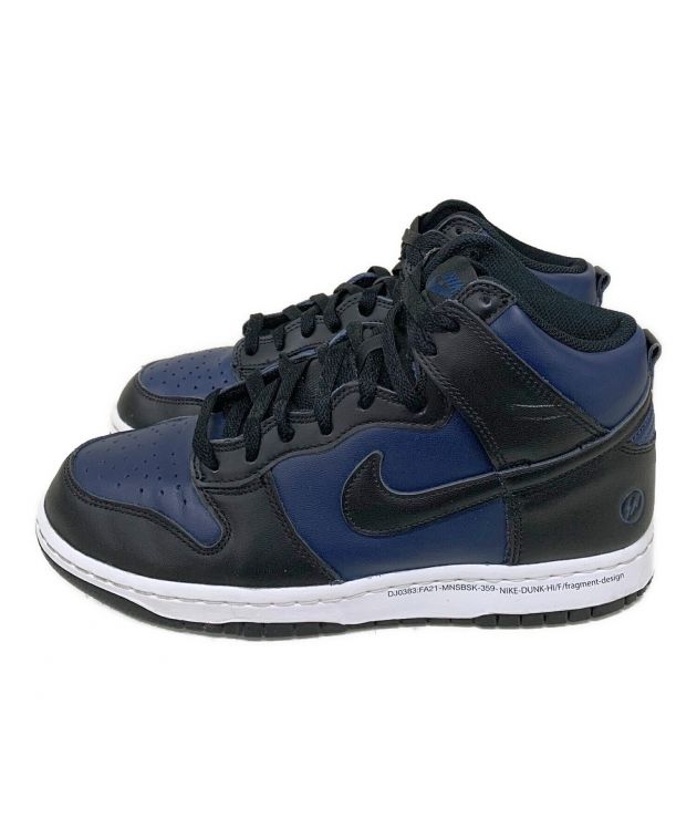 FRAGMENT NIKE DUNK HIGH CITY PACK MIDNIGHT NAVY 26cm DJ0383-400-