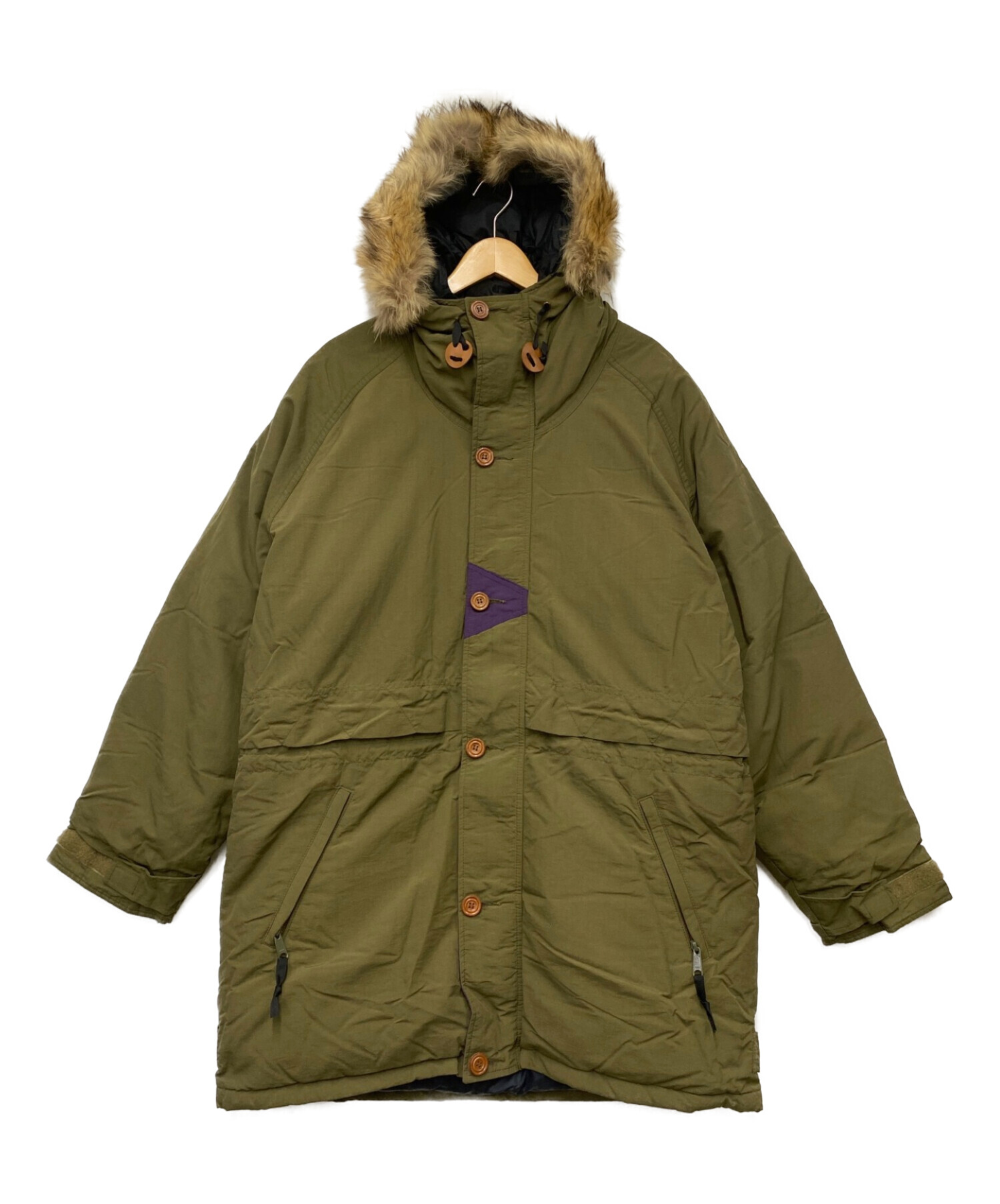 WOOLRICH (ウールリッチ) ダウンジャケット カーキ サイズ:Ｍ