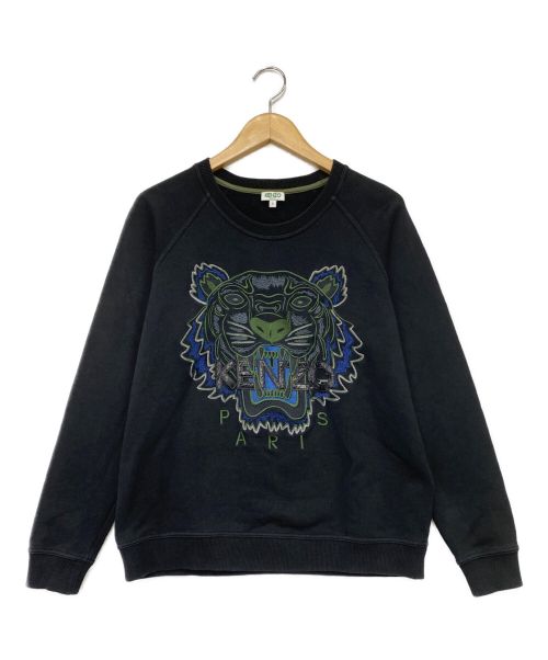 中古・古着通販】KENZO (ケンゾー) スウェット ブラック サイズ:S 160