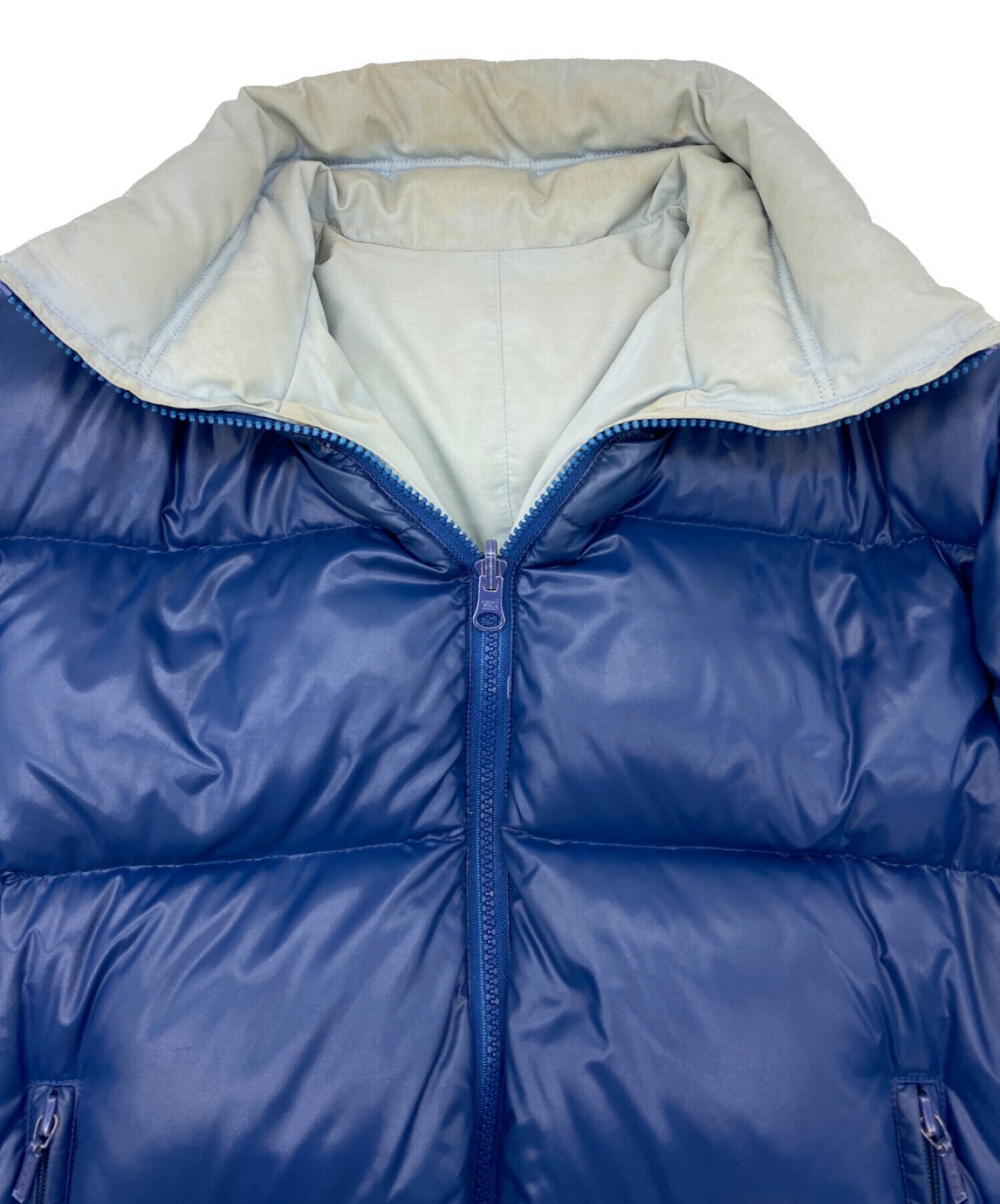 MONCLER (モンクレール) ダウンジャケット　スキーウェア ブルー サイズ:身長165 胸囲90