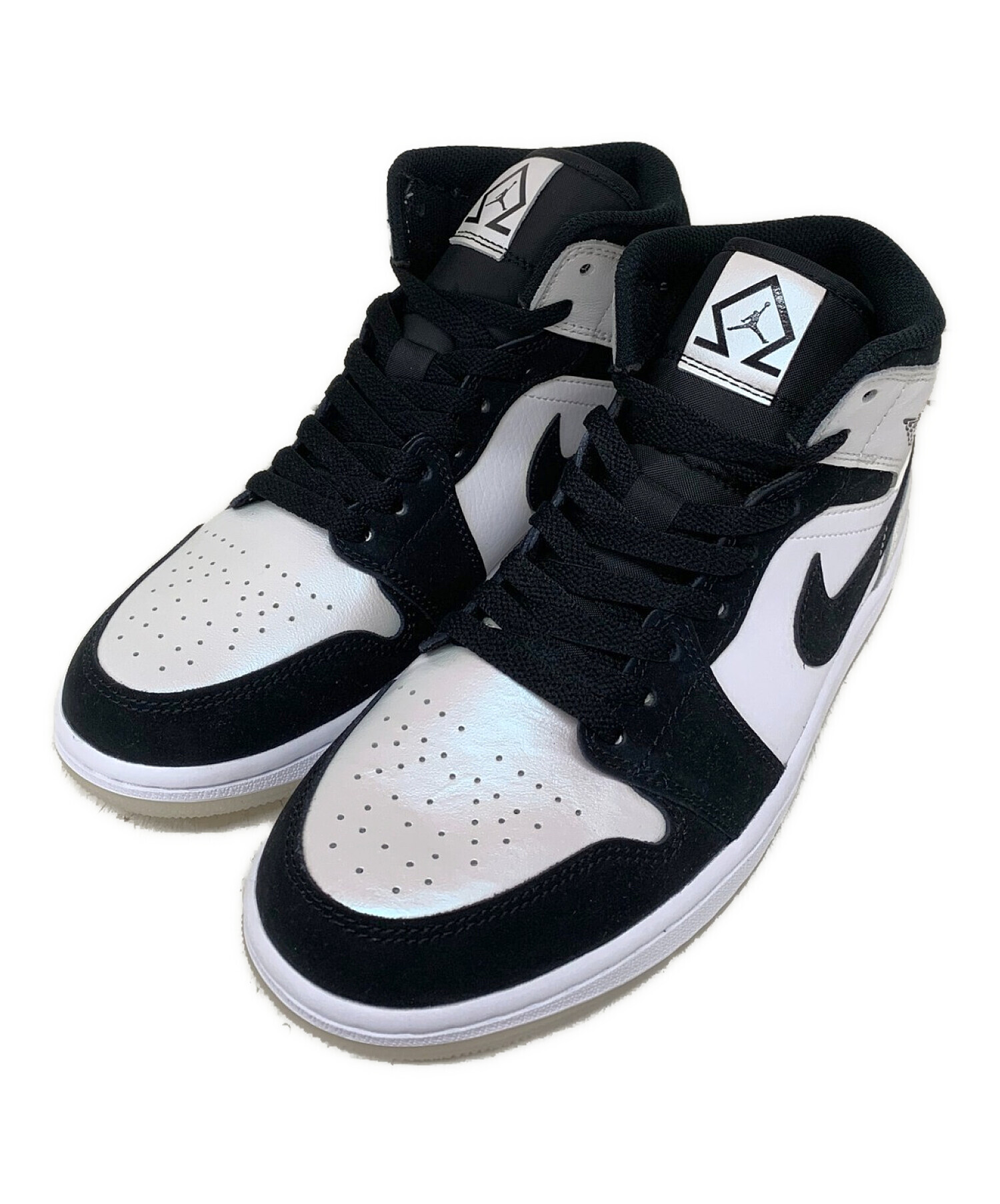 中古・古着通販】NIKE (ナイキ) AIR JORDAN 1 MID SEOMEGA” ホワイト サイズ:US7.5｜ブランド・古着通販  トレファク公式【TREFAC FASHION】スマホサイト