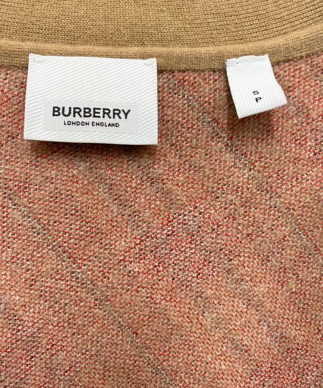 中古・古着通販】BURBERRY (バーバリー) カーディガン キャメル サイズ