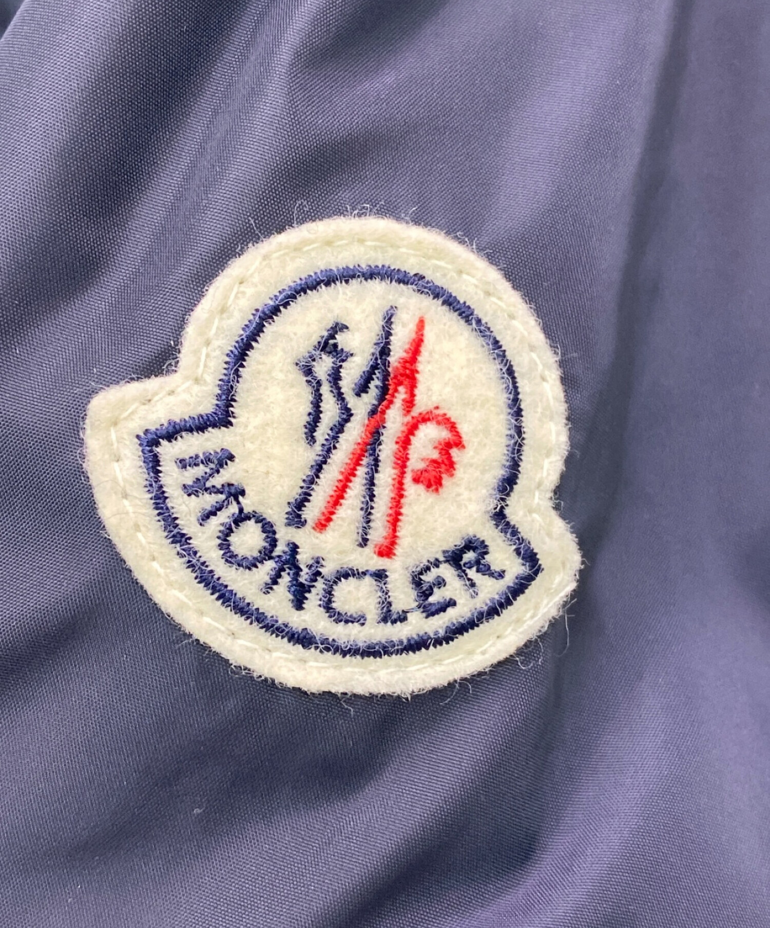 中古・古着通販】MONCLER (モンクレール) ナイロンジャケット ネイビー