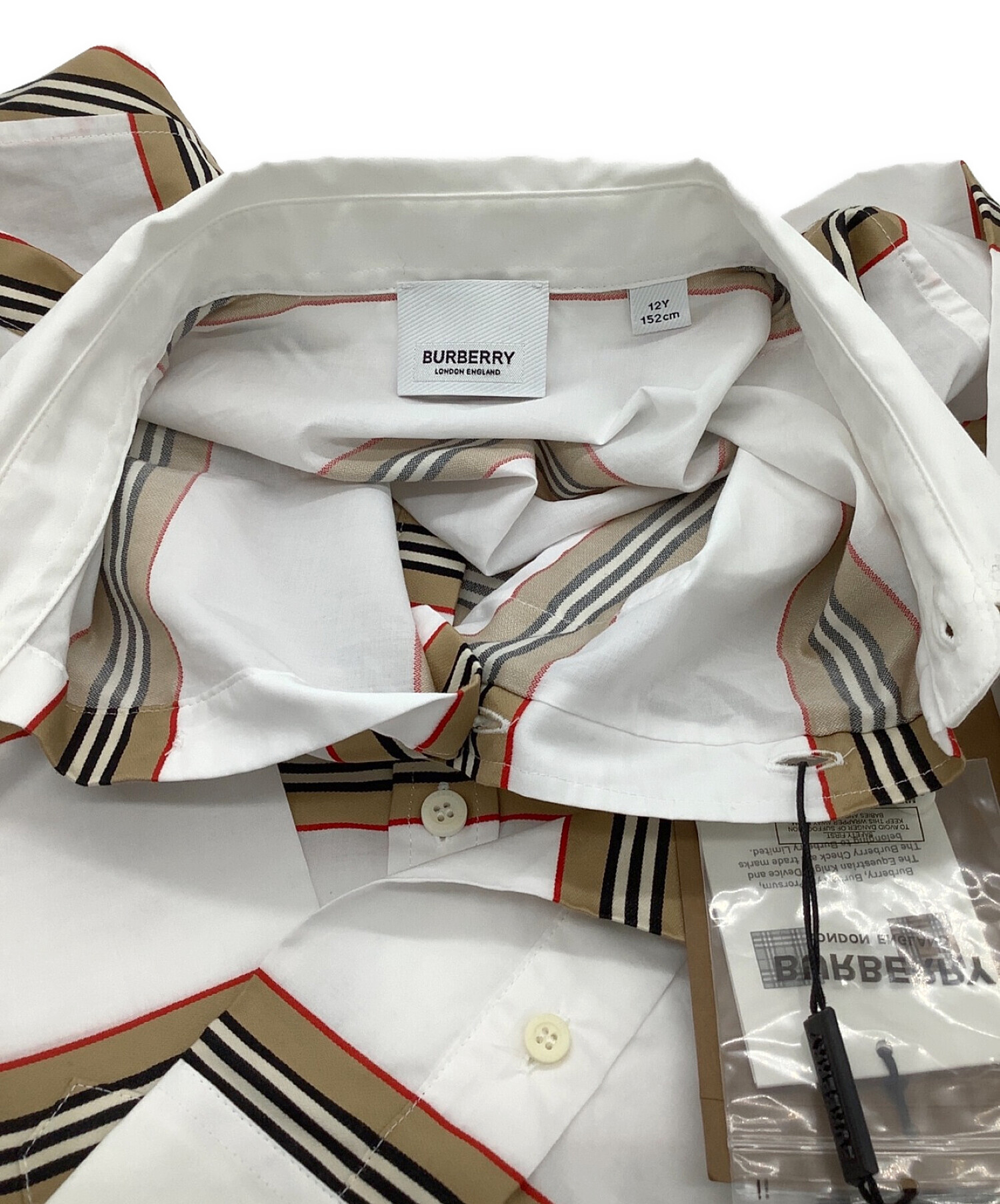 素敵でユニークな 新品 BURBERRY LONDON LONDON バーバリー カットソー