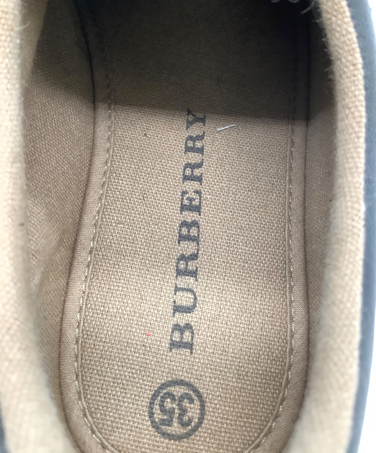 中古・古着通販】BURBERRY (バーバリー) ベルクロスニーカー ブラウン サイズ:35｜ブランド・古着通販 トレファク公式【TREFAC  FASHION】スマホサイト