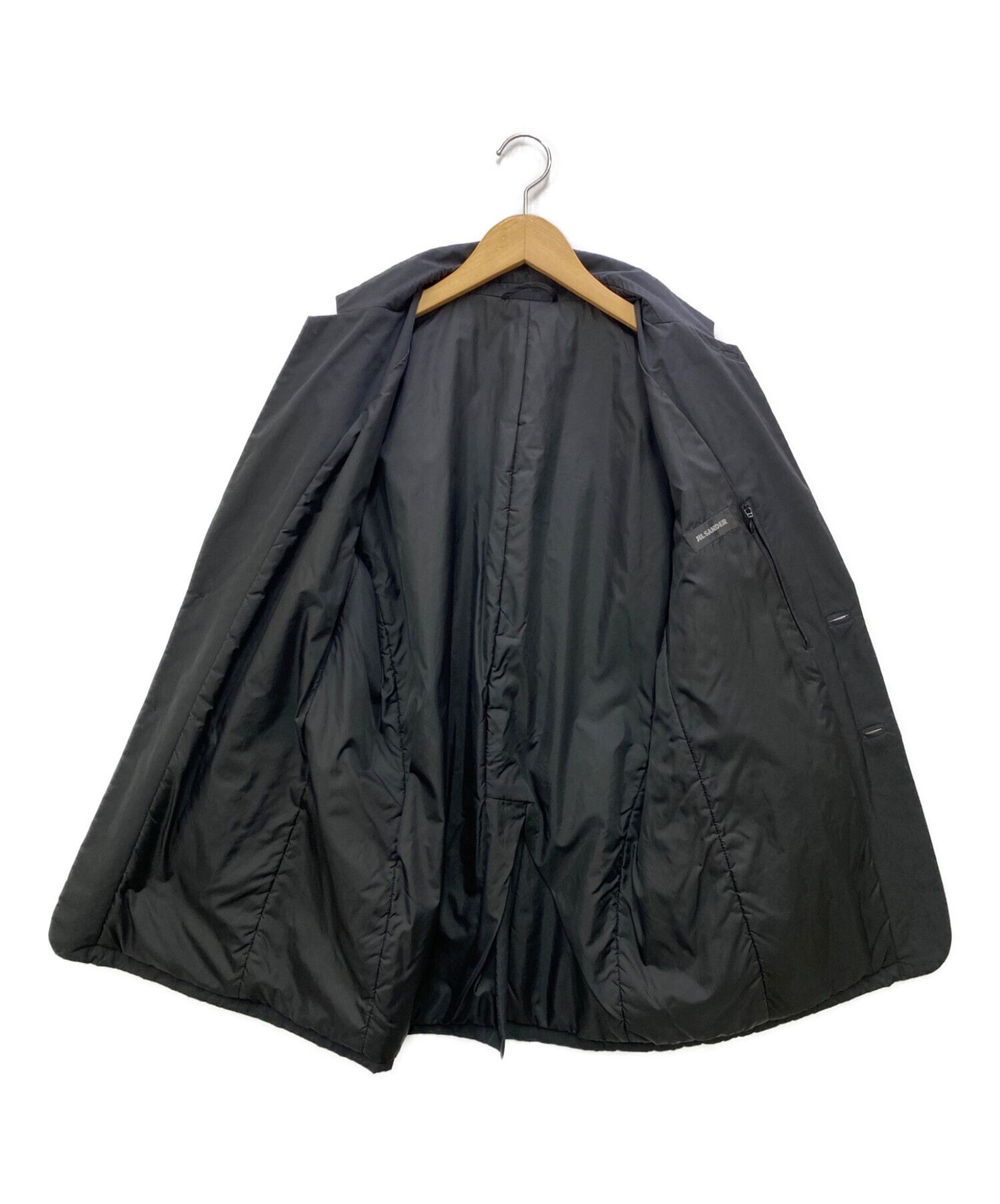 JIL SANDER (ジルサンダー) テーラードジャケット ブラック サイズ:48