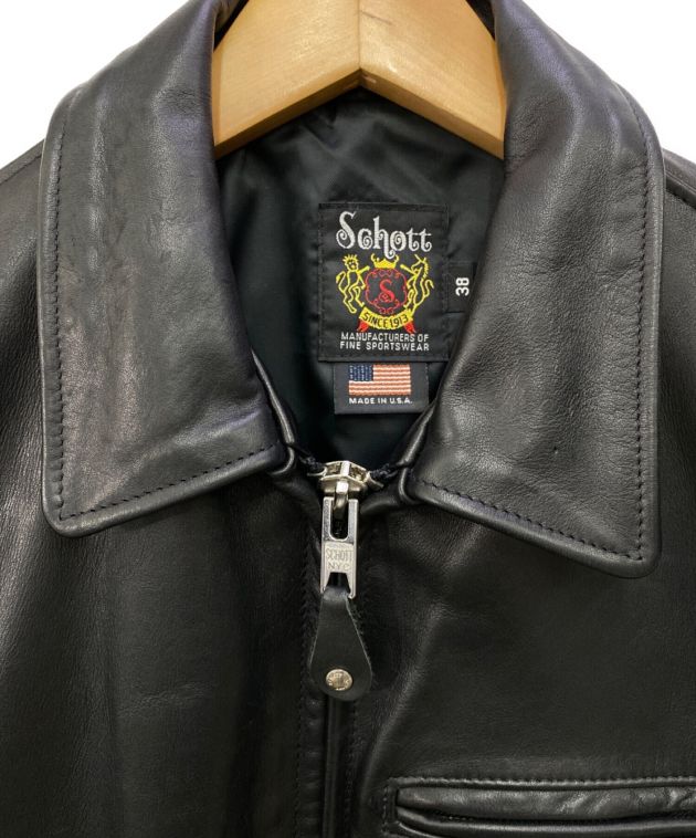 中古・古着通販】Schott (ショット) レザートラッカージャケット