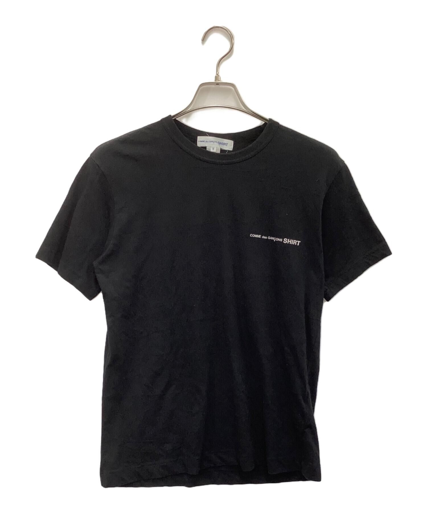 COMME des GARCONS SHIRT (コムデギャルソンシャツ) 半袖カットソー ブラック サイズ:Ｍ