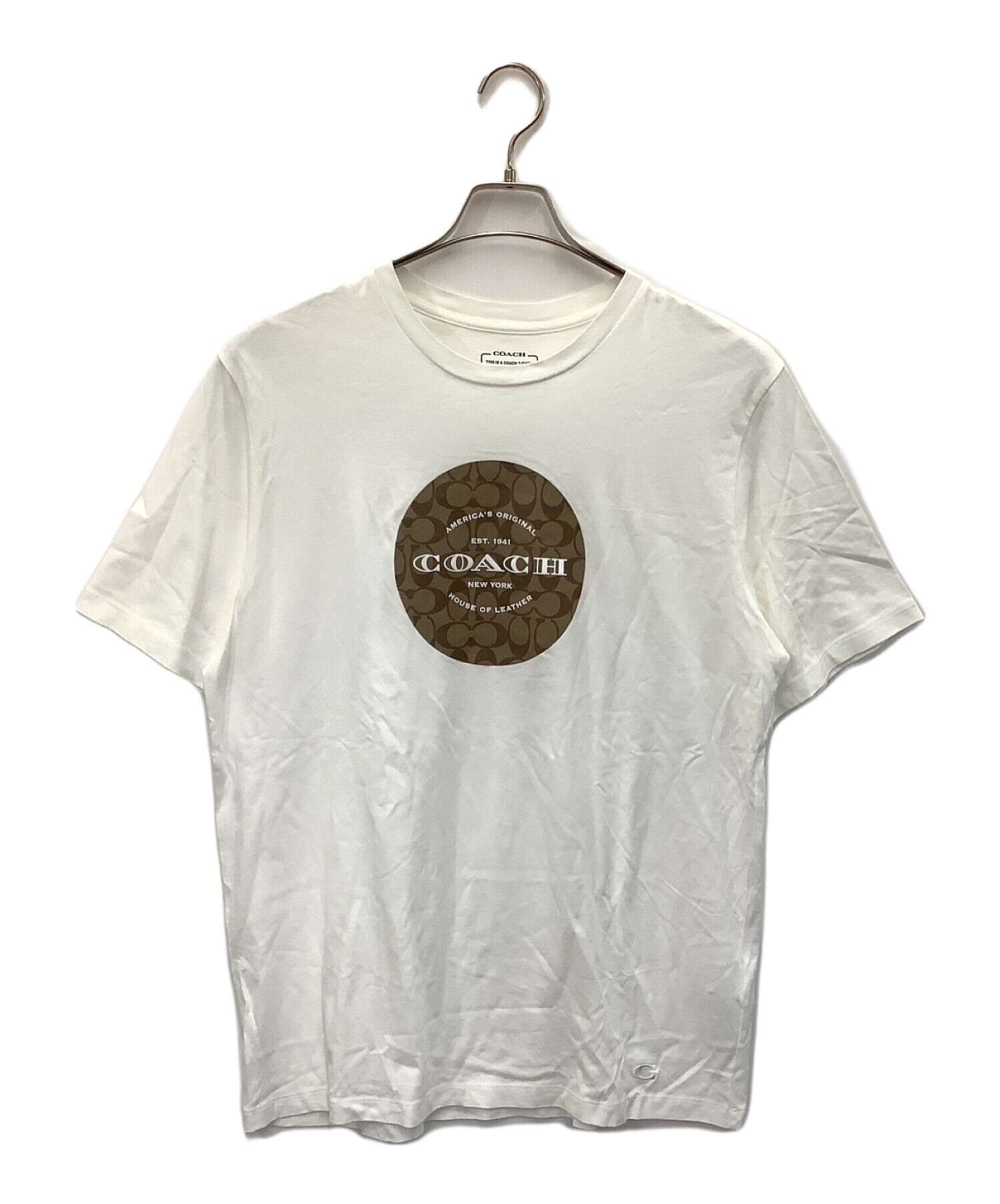 中古・古着通販】COACH (コーチ) Tシャツ ホワイト サイズ:XL｜ブランド・古着通販 トレファク公式【TREFAC FASHION】スマホサイト