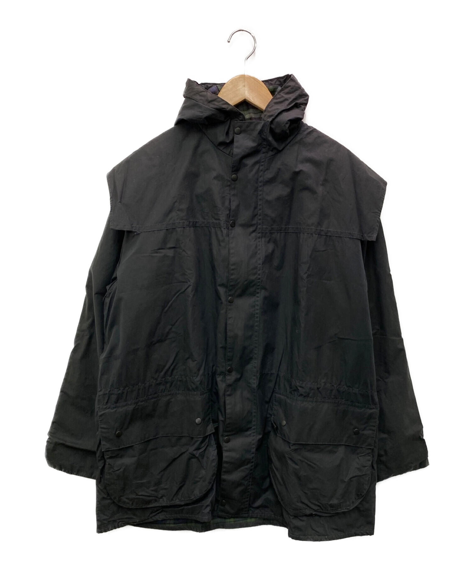 中古・古着通販】Barbour (バブアー) オイルドジャケット ブラック サイズ:A6｜ブランド・古着通販 トレファク公式【TREFAC  FASHION】スマホサイト