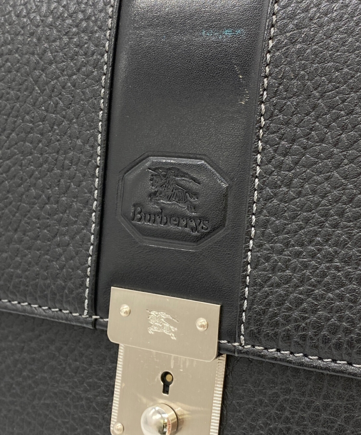 中古・古着通販】Burberry's (バーバリーズ) クラッチバッグ ブラック