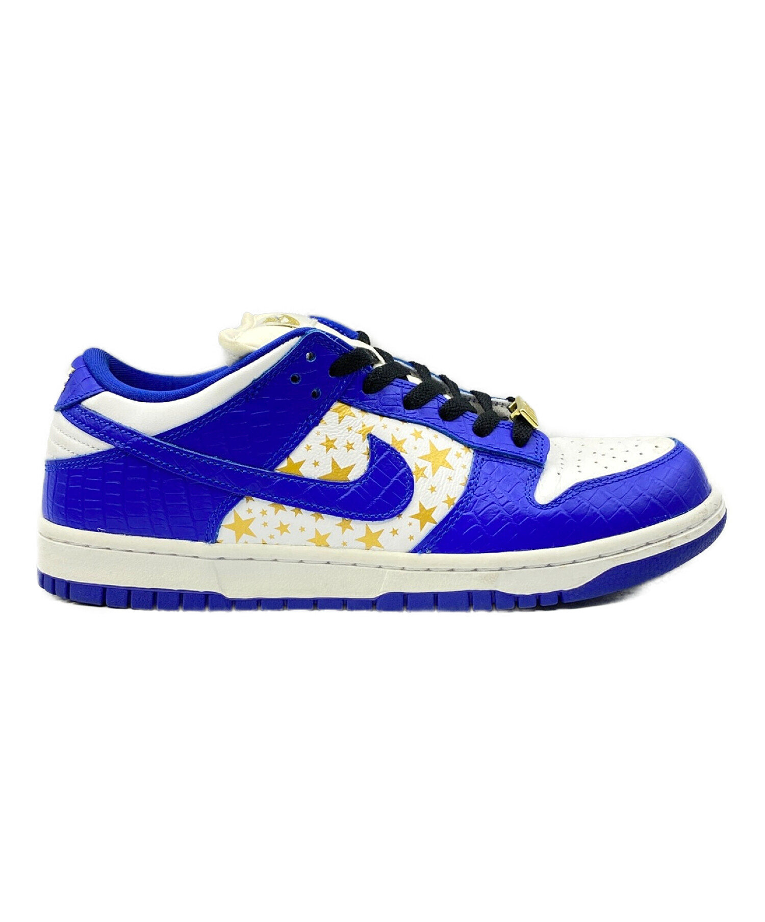 NIKE SB (ナイキエスビー) SUPREME (シュプリーム) DUNK LOW OG QS ブルー サイズ:26cm (US 8)