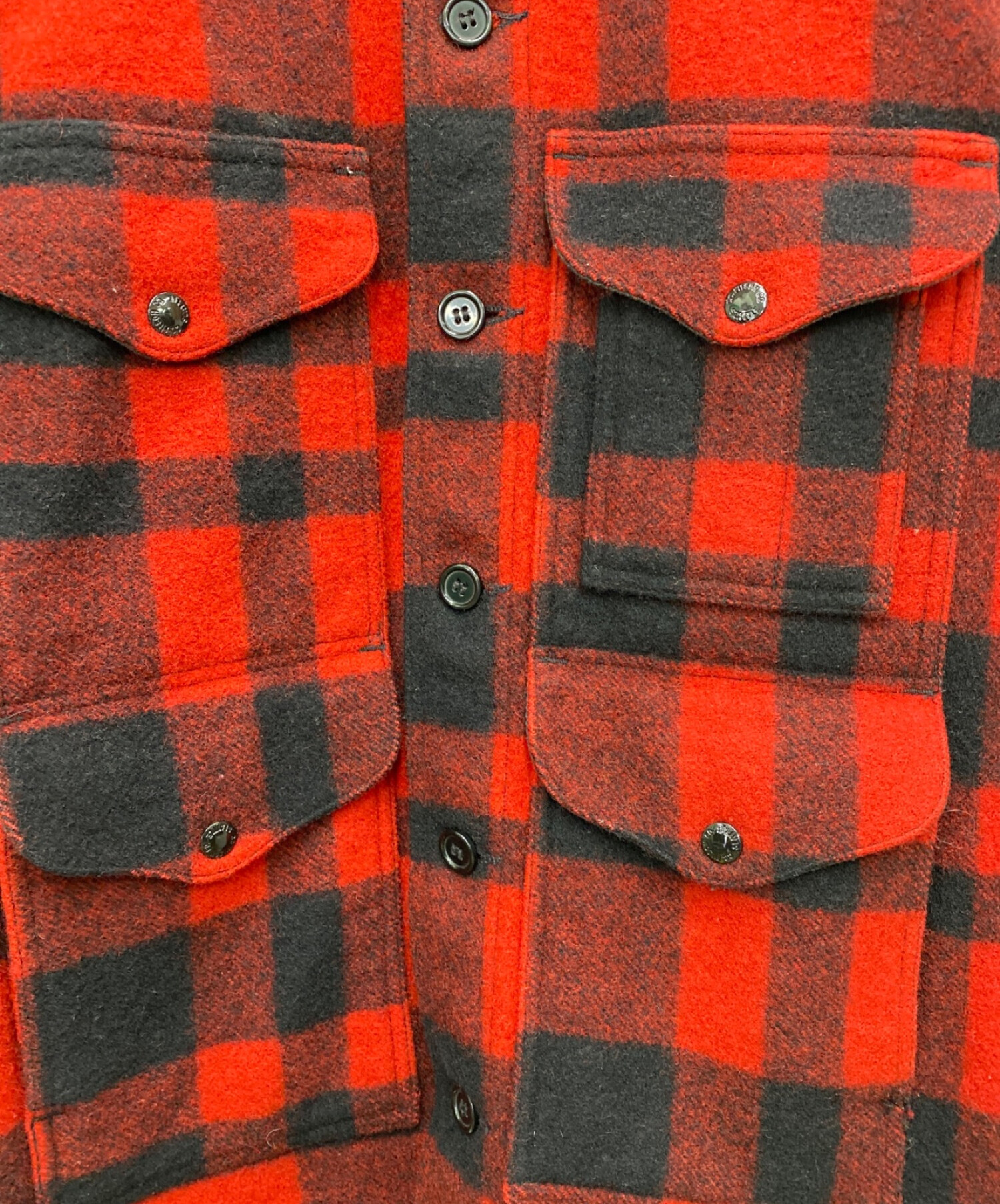 FILSON GARMENT (フィルソンガーメント) マッキーノクルーザージャケット レッド サイズ:38