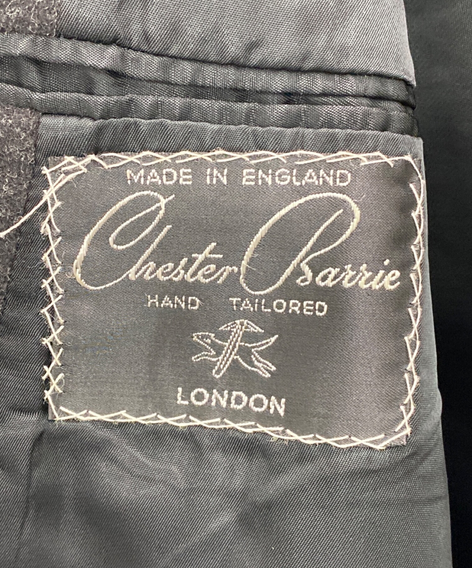 CHESTER BARRIE (チェスターバリー) コート ダークグレー サイズ:38