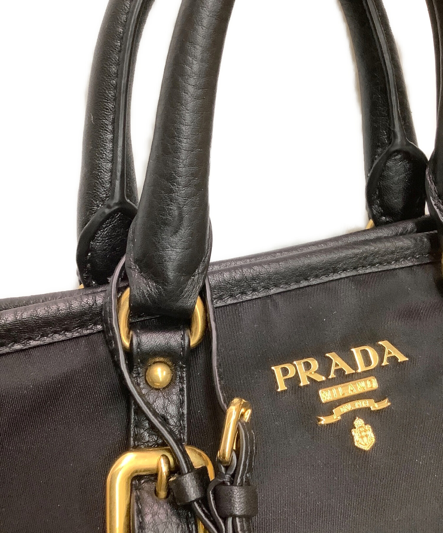 PRADA (プラダ) 2WAYハンドバッグ ブラック