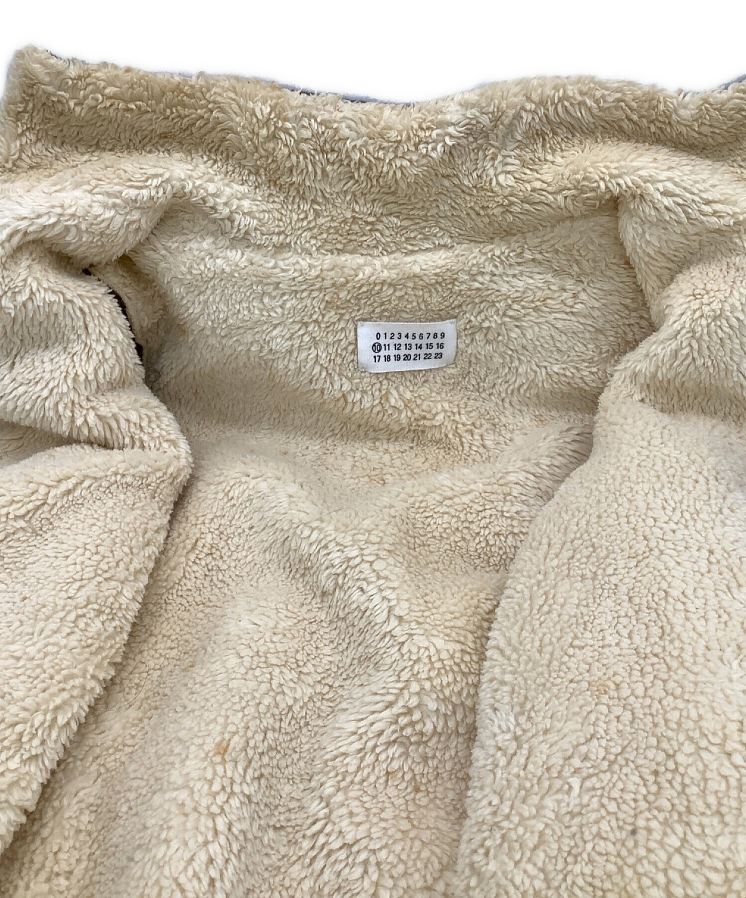 Martin Margiela 10 (マルタン・マルジェラ 10) ドライバーズニット ブラウン サイズ:size m