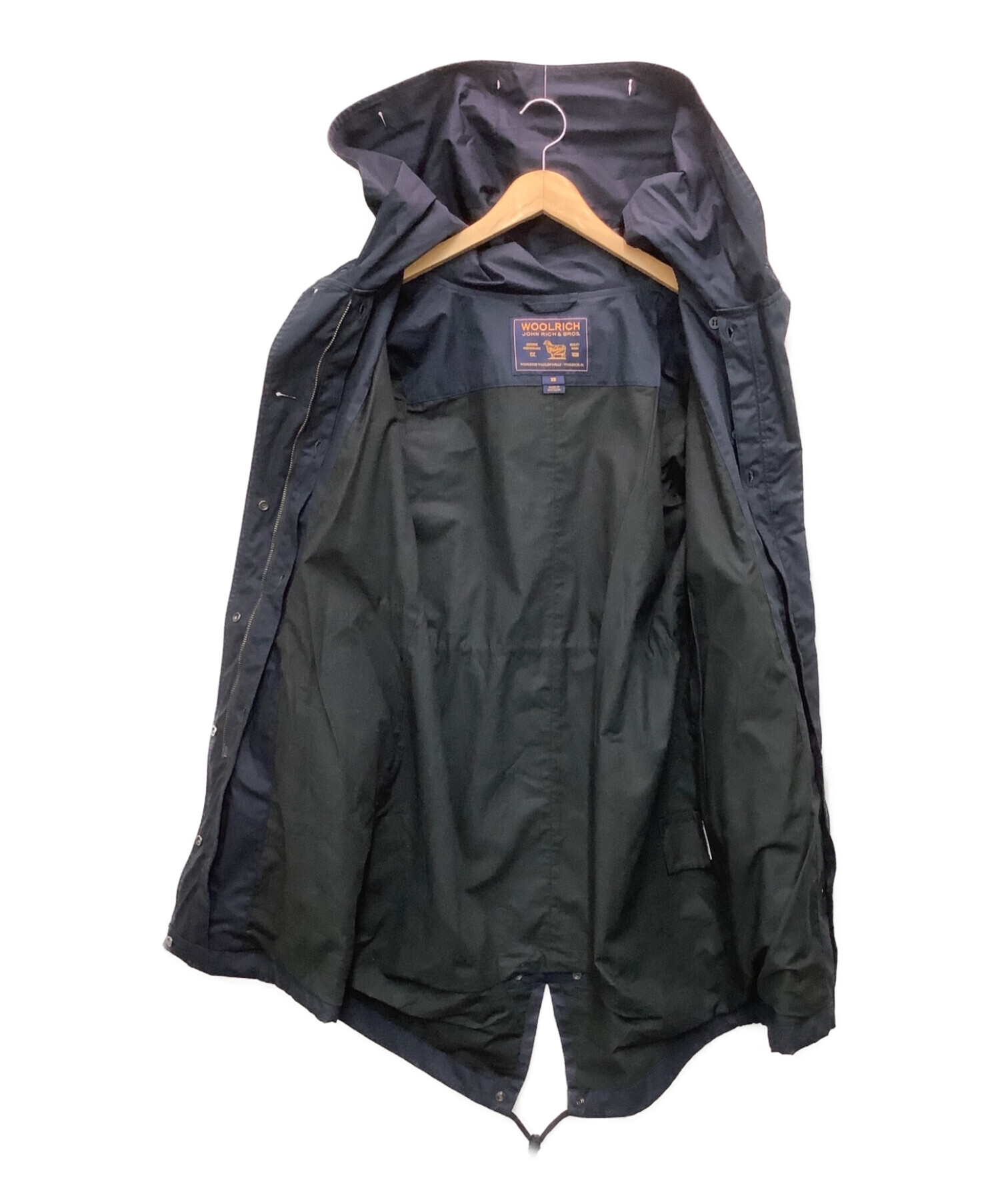 中古・古着通販】WOOLRICH (ウールリッチ) ライナー付モッズコート ネイビー サイズ:XS｜ブランド・古着通販 トレファク公式【TREFAC  FASHION】スマホサイト