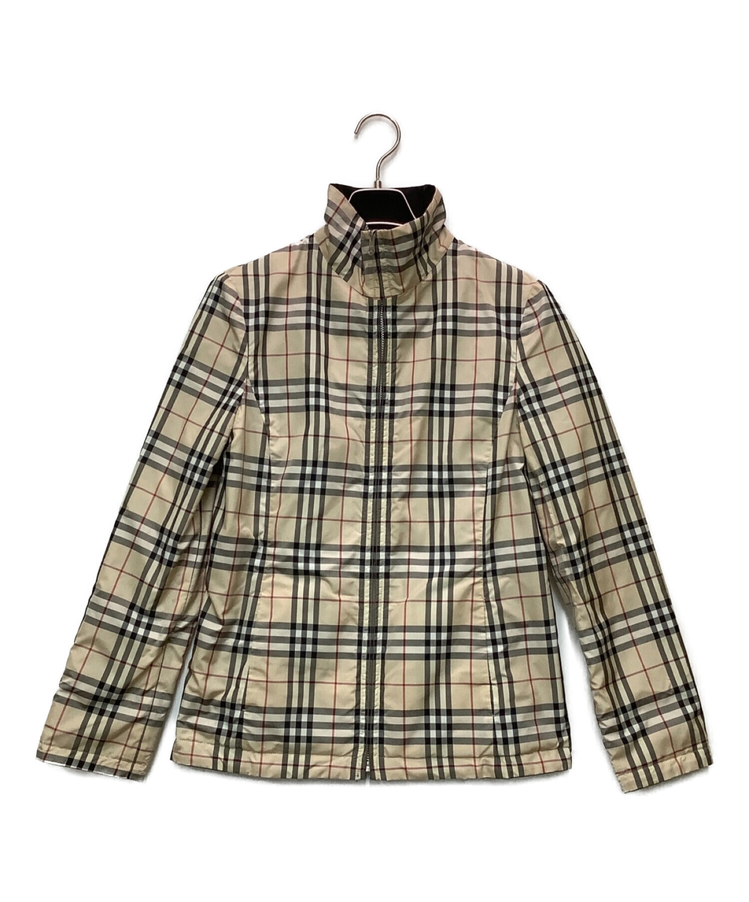 BURBERRY BLUE LABEL (バーバリーブルーレーベル) リバーシブルジャケット ブラック サイズ:38