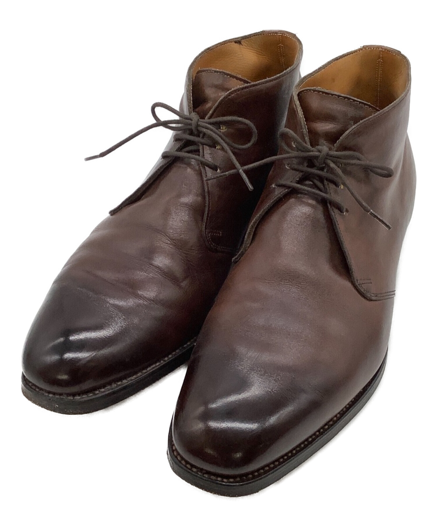 靴/シューズエドワードグリーン製ラルフローレン　ブーツ　US7.5/UK7 ほぼ未使用