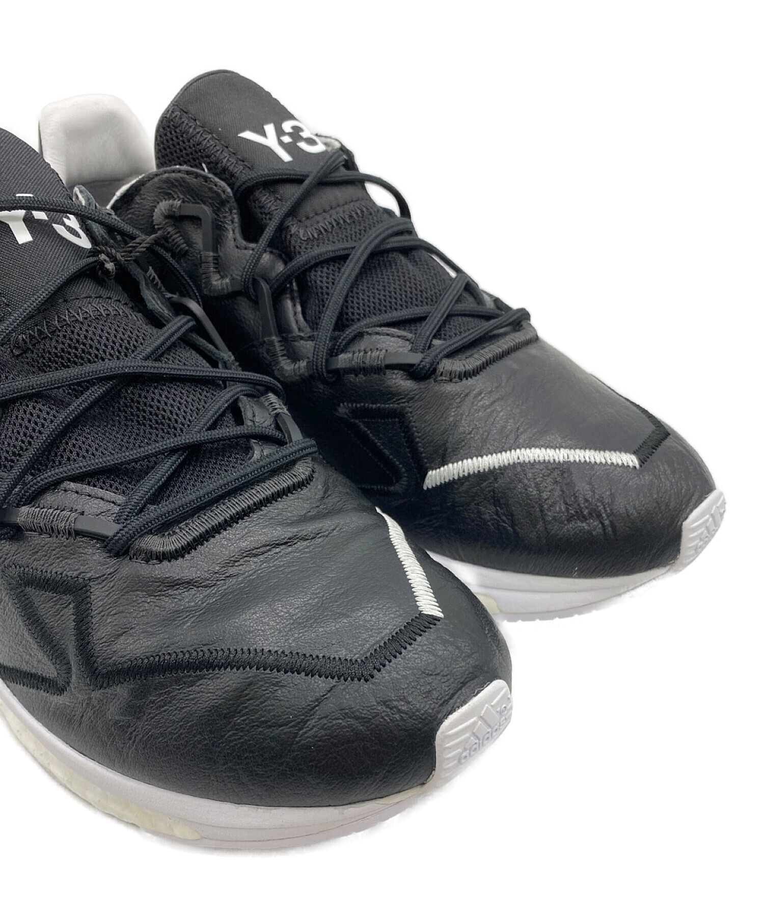 中古・古着通販】Y-3 (ワイスリー) スニーカー ブラック サイズ:26.5