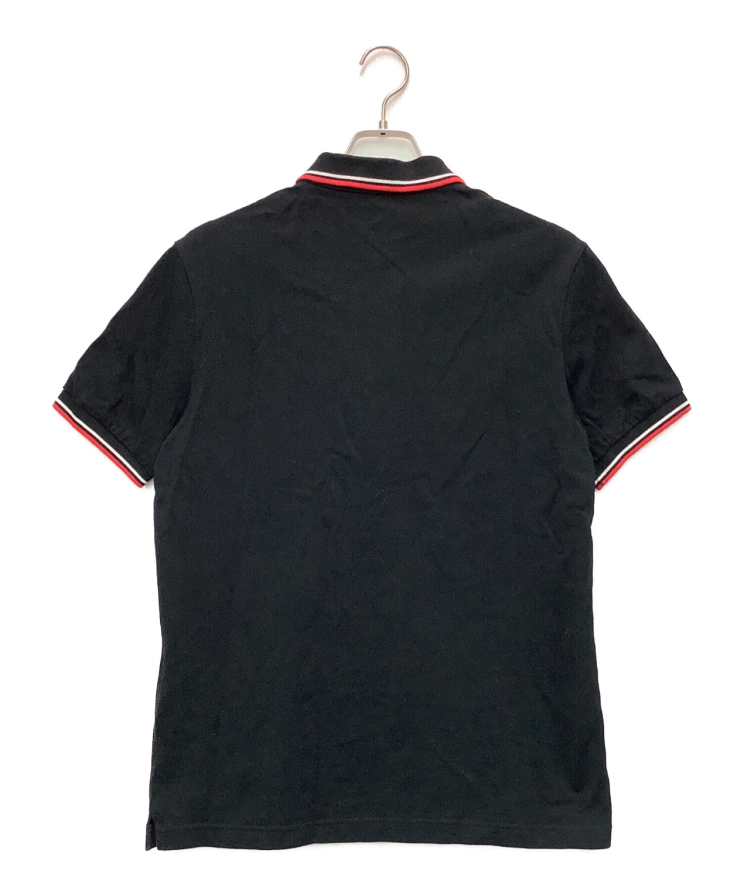 PRADA (プラダ) ポロシャツ ブラック サイズ:L