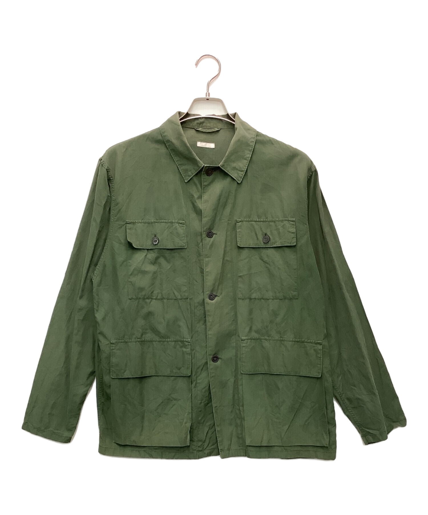 COMOLI (コモリ) シャツジャケット グリーン サイズ:2