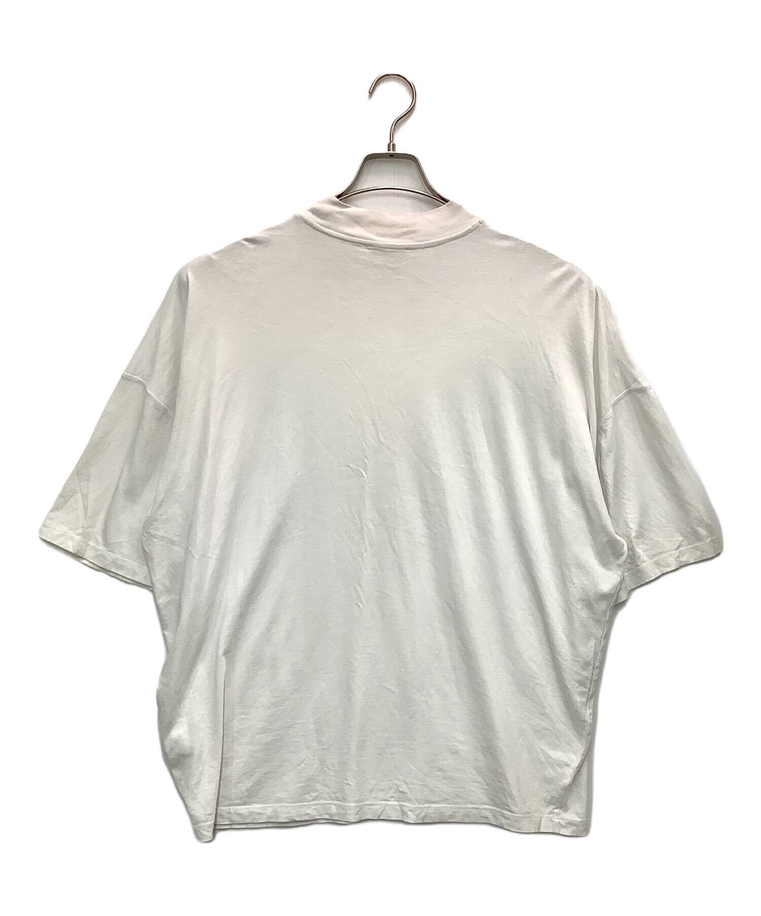 中古・古着通販】JIL SANDER (ジルサンダー) モックネックTシャツ ホワイト サイズ:Ｓ｜ブランド・古着通販 トレファク公式【TREFAC  FASHION】スマホサイト