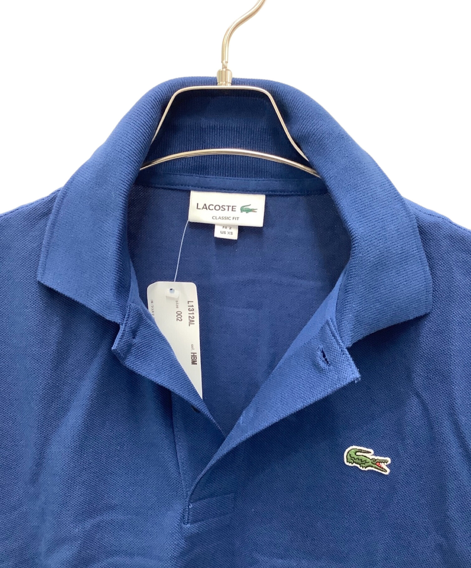 中古・古着通販】LACOSTE (ラコステ) ポロシャツ ブルー サイズ:002｜ブランド・古着通販 トレファク公式【TREFAC  FASHION】スマホサイト