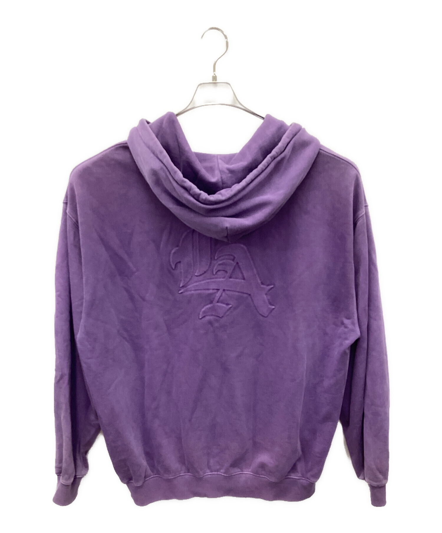 中古・古着通販】X-LARGE (エクストララージ) PIGMENT DYED EMBOSS LOGO ZIP HOODED  SWEAT(ピグメントダイ エンボスロゴ ジップフーデッドスウェット パープル サイズ:XL｜ブランド・古着通販 トレファク公式【TREFAC  FASHION】スマホサイト