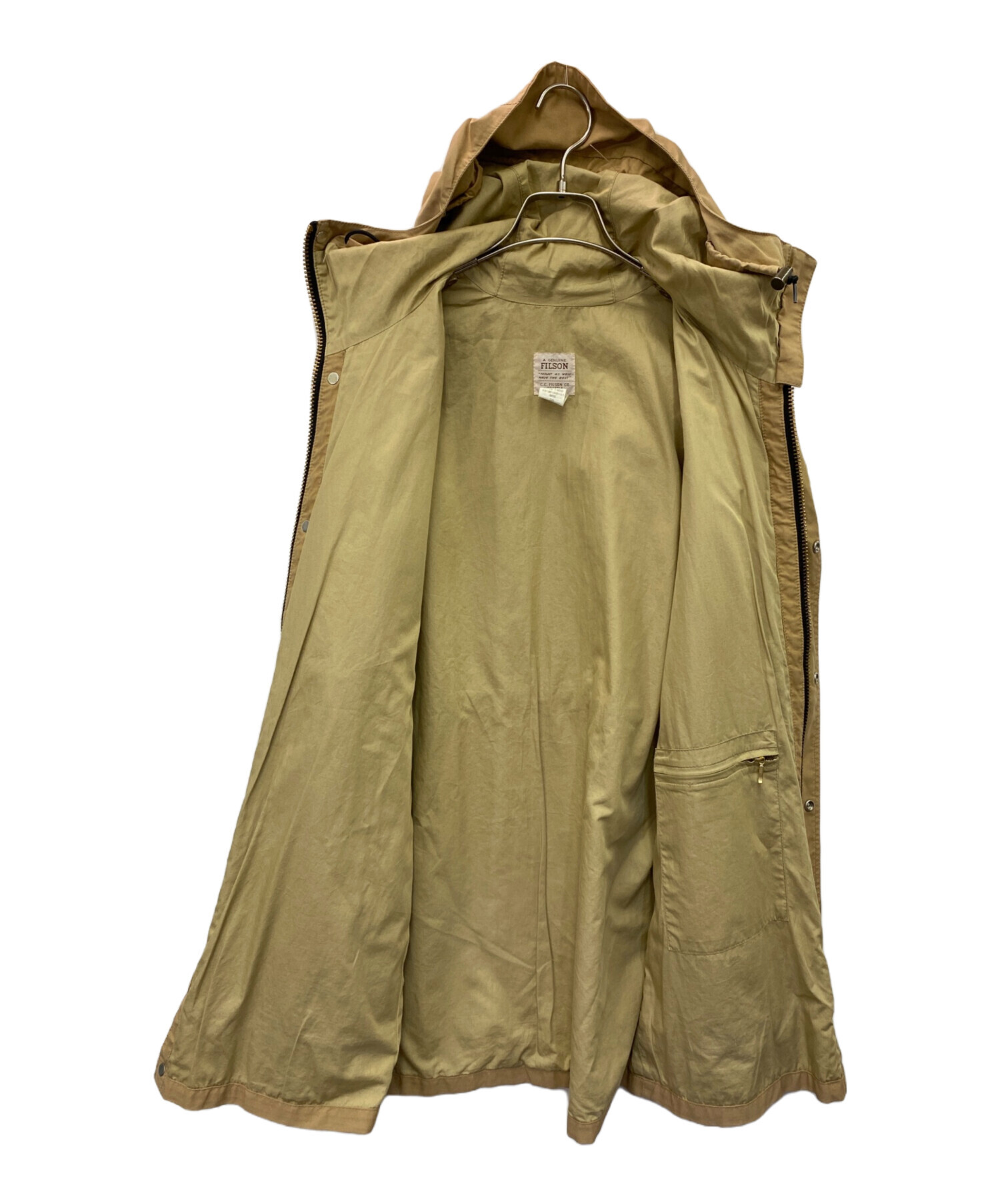 中古・古着通販】FILSON (フィルソン) マウンテンパーカー カーキ サイズ:38｜ブランド・古着通販 トレファク公式【TREFAC  FASHION】スマホサイト