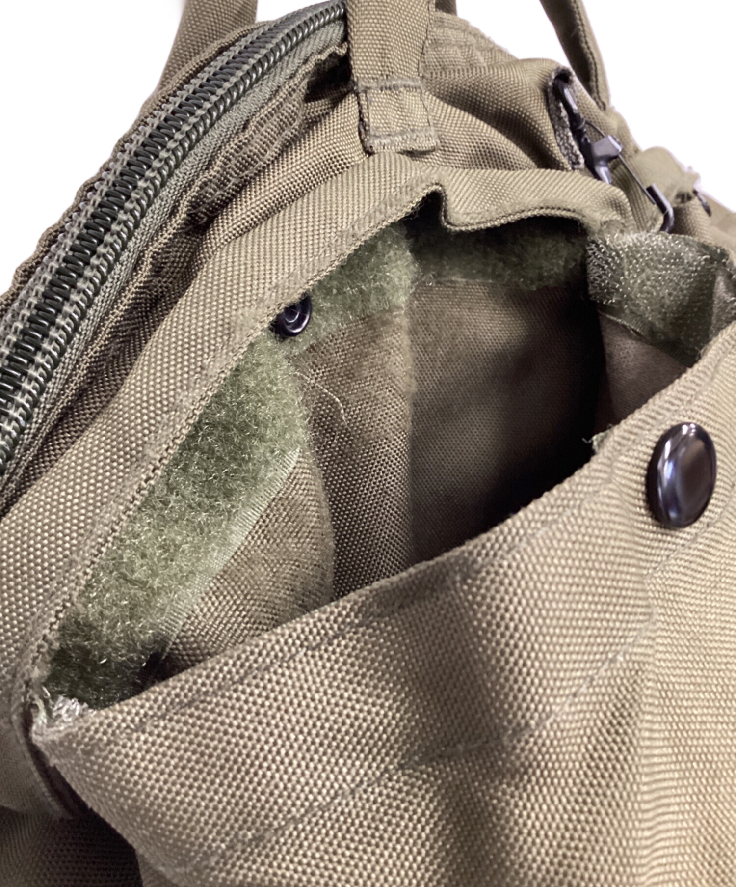 中古・古着通販】MADISON BLUE (マディソンブルー) HELMET BAG CANVAS（ヘルメットバッグ キャンバス）  オリーブ｜ブランド・古着通販 トレファク公式【TREFAC FASHION】スマホサイト