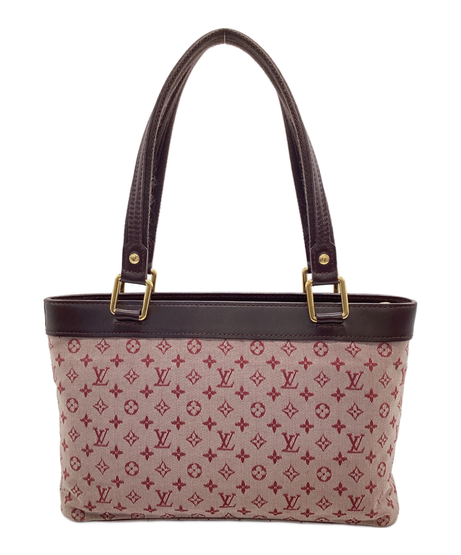 中古・古着通販】LOUIS VUITTON (ルイ ヴィトン) モノグラムミニ ルシーユPM トートバッグ ピンク×ブラウン｜ブランド・古着通販  トレファク公式【TREFAC FASHION】スマホサイト