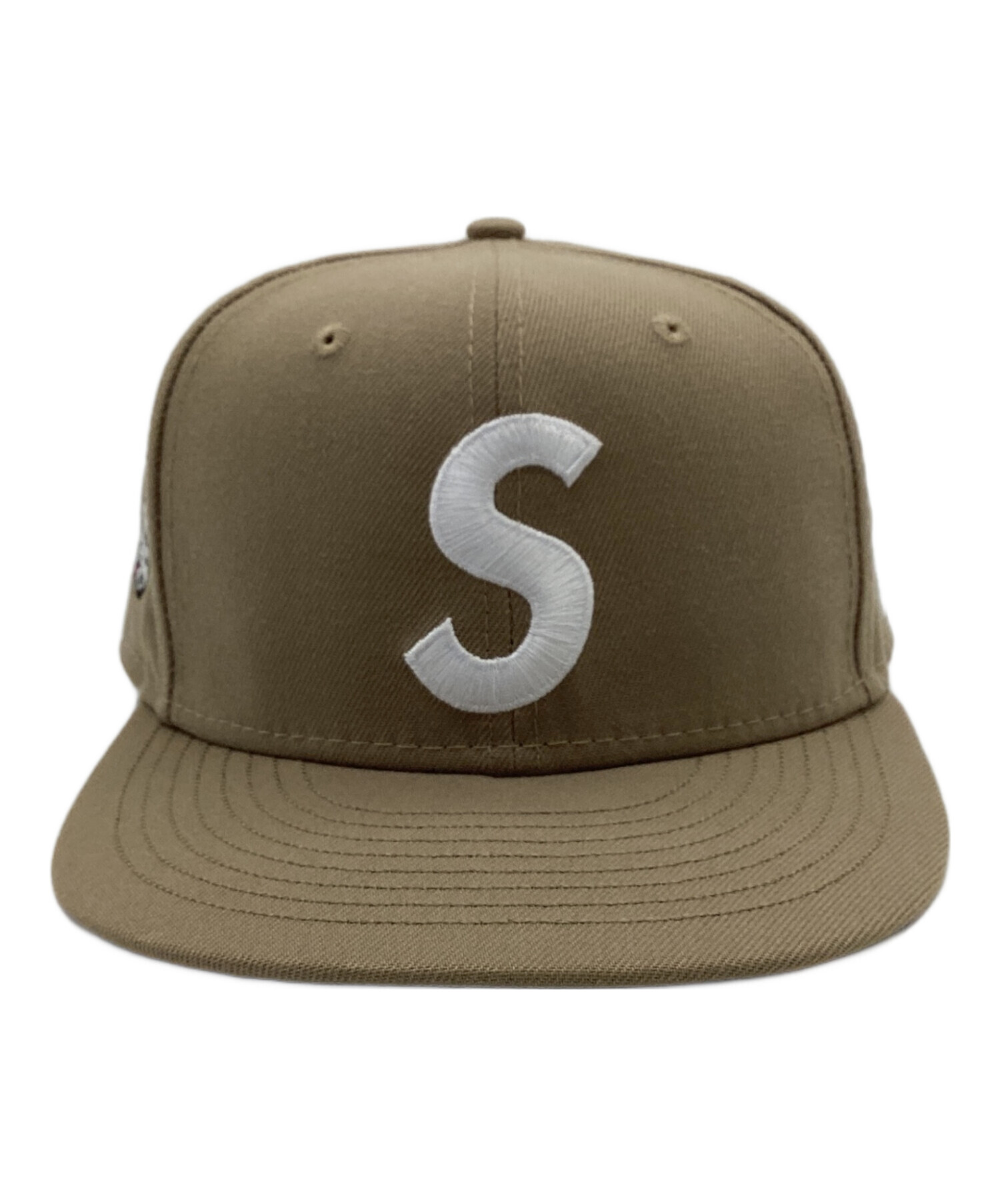 New Era (ニューエラ) SUPREME (シュプリーム) キャップ　59FIFTY（59フィフティー） ベージュ サイズ:7  3/4（61.5cm)