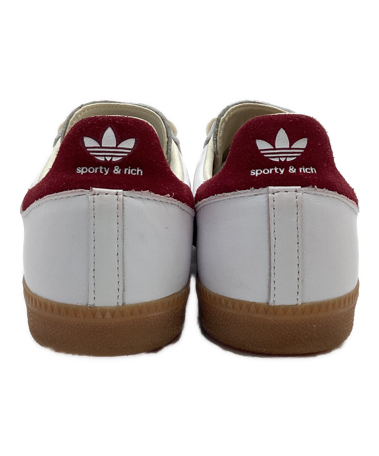 中古・古着通販】adidas (アディダス) SAMBA OG SPORTY&RICH （サンバ オージー スポーティー アンド リッチ）  ホワイト×レッド サイズ:27cm｜ブランド・古着通販 トレファク公式【TREFAC FASHION】スマホサイト