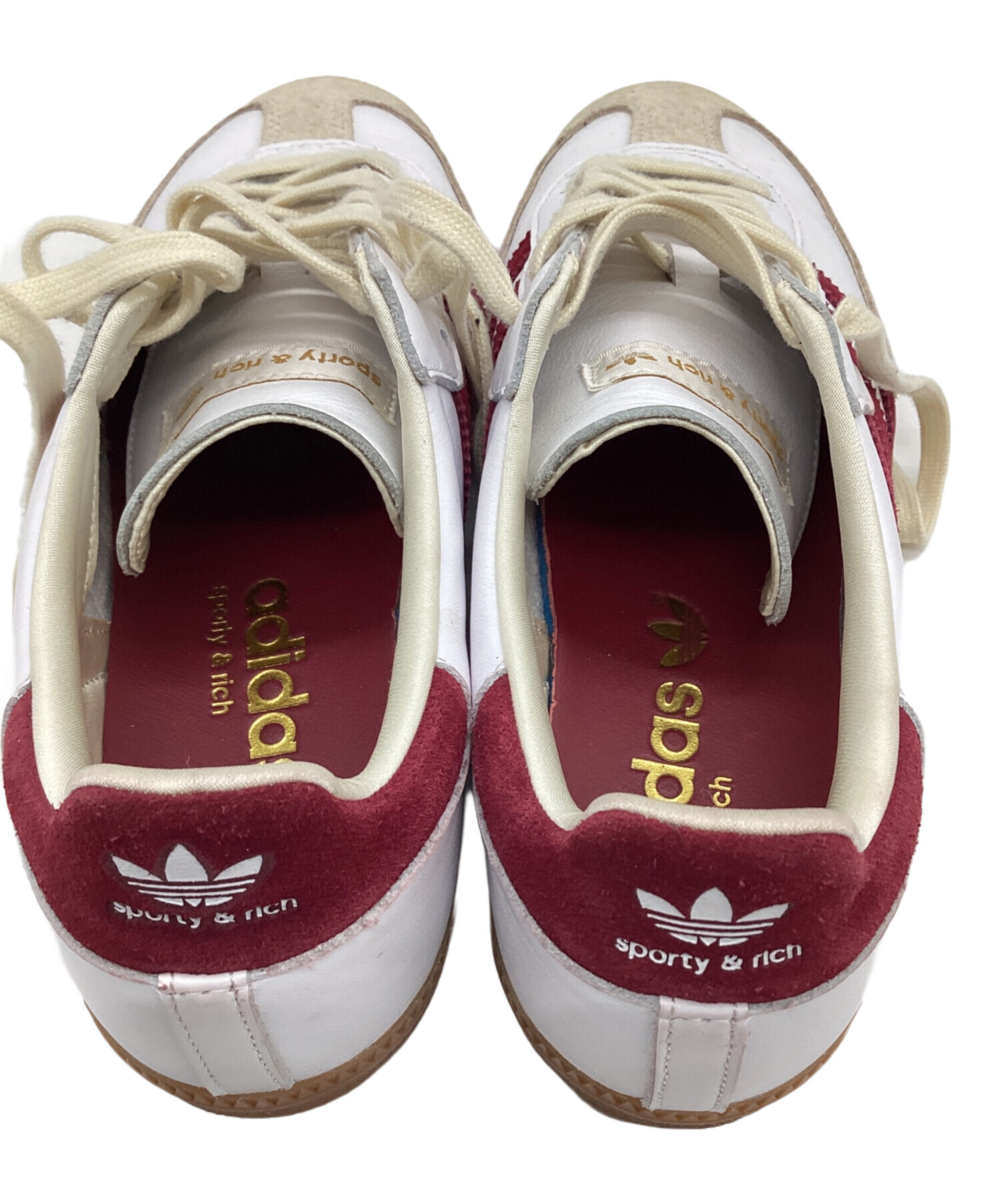 中古・古着通販】adidas (アディダス) SAMBA OG SPORTY&RICH （サンバ オージー スポーティー アンド リッチ）  ホワイト×レッド サイズ:27cm｜ブランド・古着通販 トレファク公式【TREFAC FASHION】スマホサイト