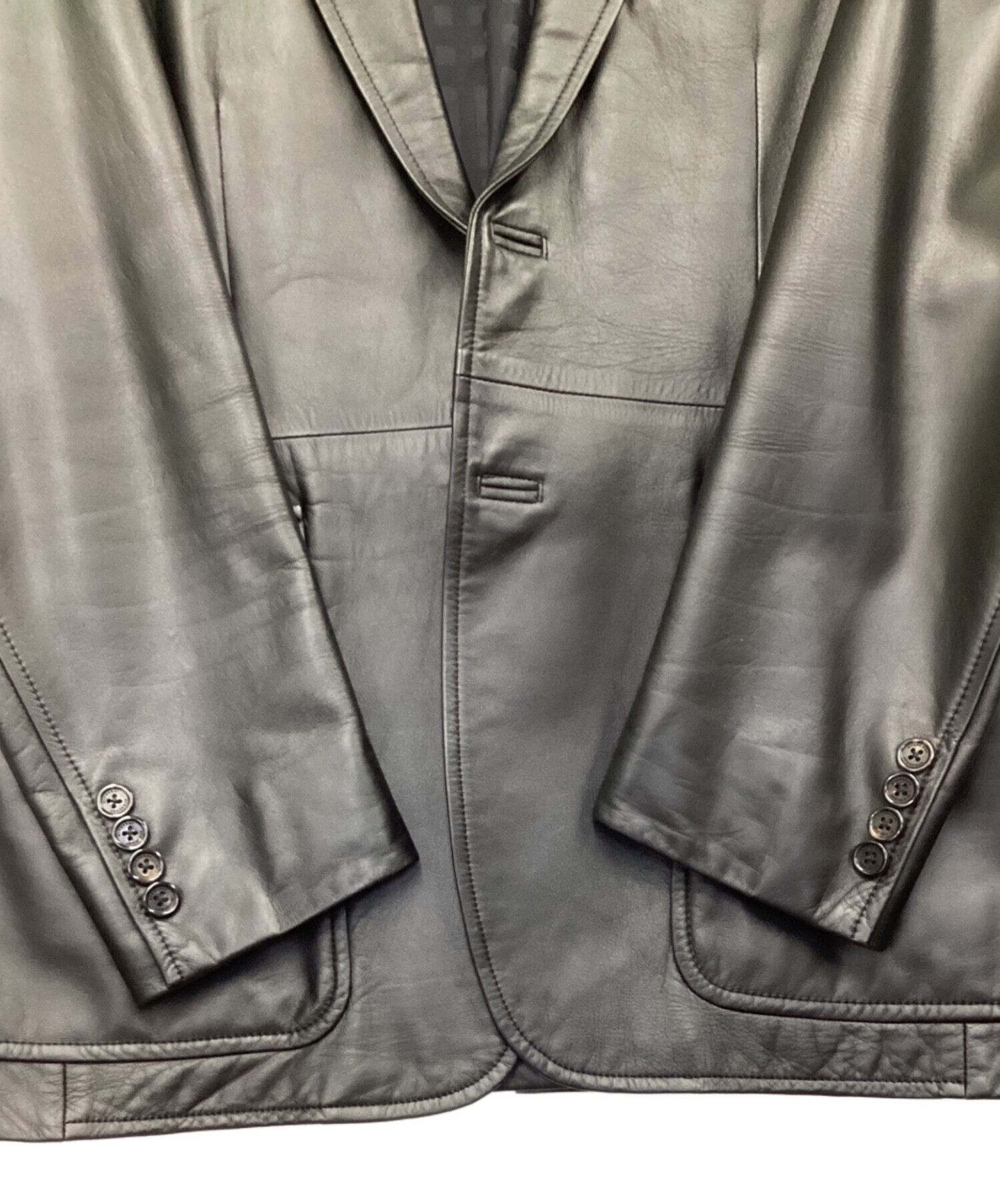 中古・古着通販】BURBERRY LONDON (バーバリーロンドン) レザージャケット ブラック サイズ:M｜ブランド・古着通販  トレファク公式【TREFAC FASHION】スマホサイト